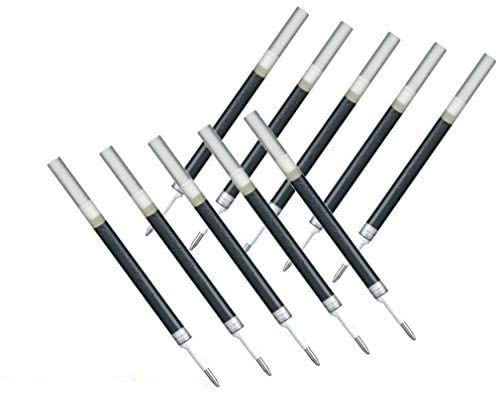 بنتل حبر إعادة تعبئة Pentel لقلم الجل السائل EnerGel / حبر أسود 1.0 مم / مجموعة قيمة مكونة من 10 عبوات - Image 2